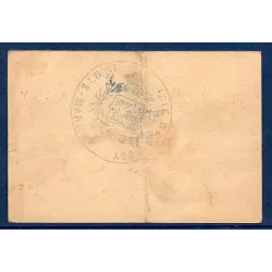 Bon ville Wassy 1 franc, TTB-, 9.1916 Pirot 52-49 Billet