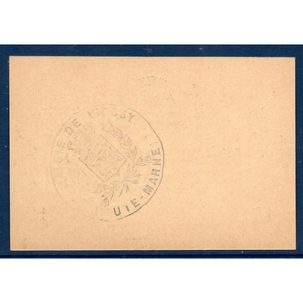 Bon ville Wassy 1 franc, Spl, 1.1916 Pirot 52-45 Billet