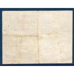 Bon municipal Vertus 1 franc, TB, 15.9.1915 Pirot 51-52 Billet