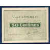 Bon ville Epernay 50 centimes, Spl, 5.9.1914 Pirot 51-15 Billet