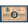 Bon ville Toulouse 5 centimes, TB, ND Pirot 31-179 Billet