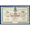 Bon ville Louviers 25 centimes, Spl, 27.10.1916 Pirot 27-14 Billet