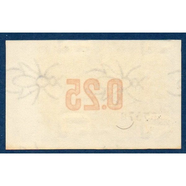 Bon ville Louviers 25 centimes, Neuf, 27.10.1916 Pirot 27-21 Billet