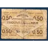 Bon ville Trouville-sur-Mer 50 centimes, AB, 22.7.1920 Pirot 14-10 Billet