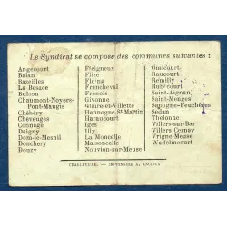 Bon région Sedan 1 franc, TB, 26.2.1916 Pirot 08-283 Billet