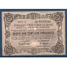 Bon région Poix-Terron 2 francs, TTB, 12.1917 Pirot 08-158 Billet