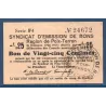 Bon région Poix-Terron 25 centimes, Spl, 05.1917 Pirot 08-144 Billet
