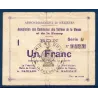 Bon Arrondissement de Mézière (Braux) 1 franc, B, 18.11.1914 Pirot 08-61 Billet