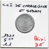 Charleville et Sedan 5 centimes 1921 Sup de la chambre de commerce