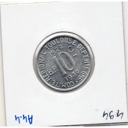 Toulouse 10 centimes union Latine du Sud Ouest, 1922-1930 Spl