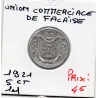 Falaise 5 centimes union Commerciale, 1921 TTB