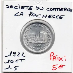 La Rochelle 10 centimes société du Commerce, 1922 Spl