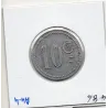 Lyon 10 centimes Grande laiterie St François R. Leynaud, TTB