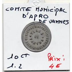 Vanves 10 centimes Comité municipal d'approvisionnement, TTB
