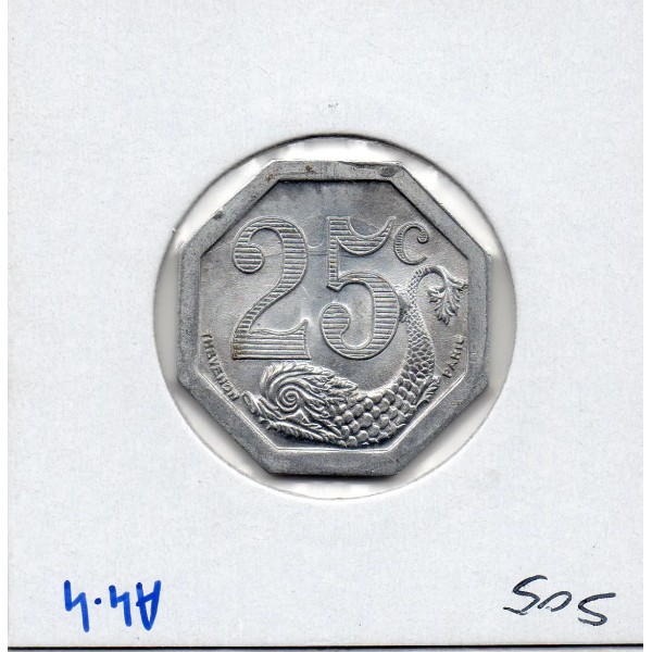 La Rochelle 25 centimes société du Commerce, 1922 Sup