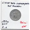 Rouen 5 centimes Ligue des commerçant, 1920 Sup