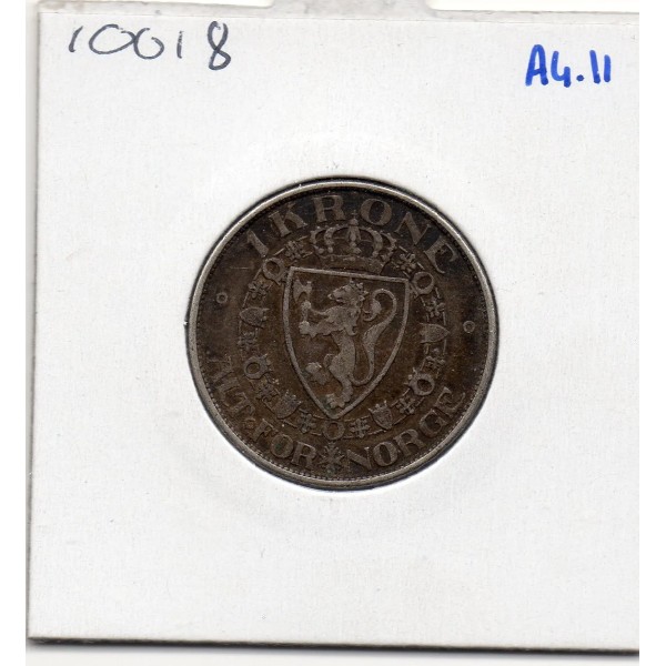 Norvège 1 Krone 1915 TTB, KM.369 Haakon VII