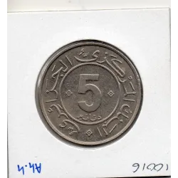 Algérie 5 dinars 1984 Sup KM.114 30 ans révolution