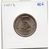 Russie 5 Ruble 1991 SPL, KM.Y294 Banque du gouvernement