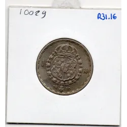 Suède 1 krona 1950 TTB, KM.814 Gustaf V