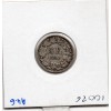 Suisse 1/2 franc 1898 TB, KM.23