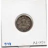 Suisse 1/2 franc 1898 TB, KM.23