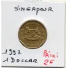 Singapour 1 dollar 1997 Spl, KM.103 blason bas