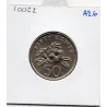 Singapour 50 cents 1982 Sup, KM.53 Blason haut