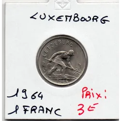 Luxembourg 1 franc 1964 Spl, KM 46.3 Charlotte