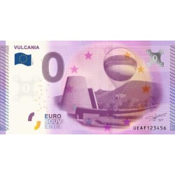 Billet souvenir Vulcania 0 euro touristique 2015