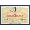 Bon ville Metz 50 centimes, Spl, 27.12.1918 Pirot 57-10 Billet