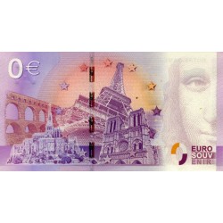Billet souvenir Panoramique des dômes 0 euro touristique 2015