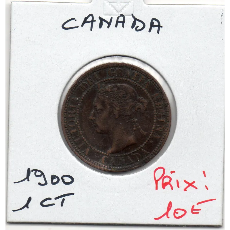 Canada 1 cent 1899 TTB choc, KM.7 Victoria