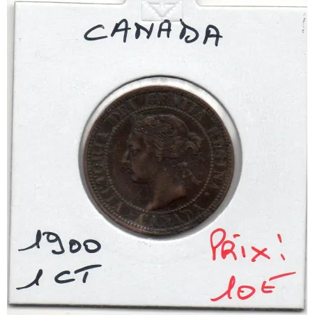 Canada 1 cent 1899 TTB choc, KM.7 Victoria