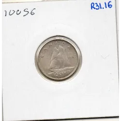 Canada 10 cents 1962 Sup, KM.51 Elizabeth II argent