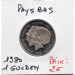 Pays Bas 1 Gulden 1980 Spl, KM.200 investiture Beatrix