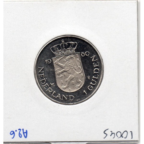 Pays Bas 1 Gulden 1980 Spl, KM.200 investiture Beatrix