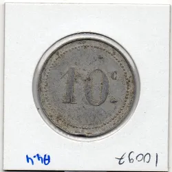 Algerie Chambre commerce Bône 10 centimes ND 2eme type TTB, Lec.213a