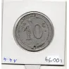 Algerie Chambre commerce Bougie 10 centimes 1915 TTB, Lec 239 avec poincon