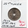 Tunisie, 25 Centimes 1920 - 1338 AH FDC, Lec.131 Muhammad al-Nasir