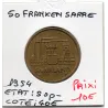 Sarre Saar, 50 franken 1954 Sup, Gad.3