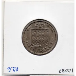 Monaco Rainier III 100 francs 1956 Sup+, Gad.143