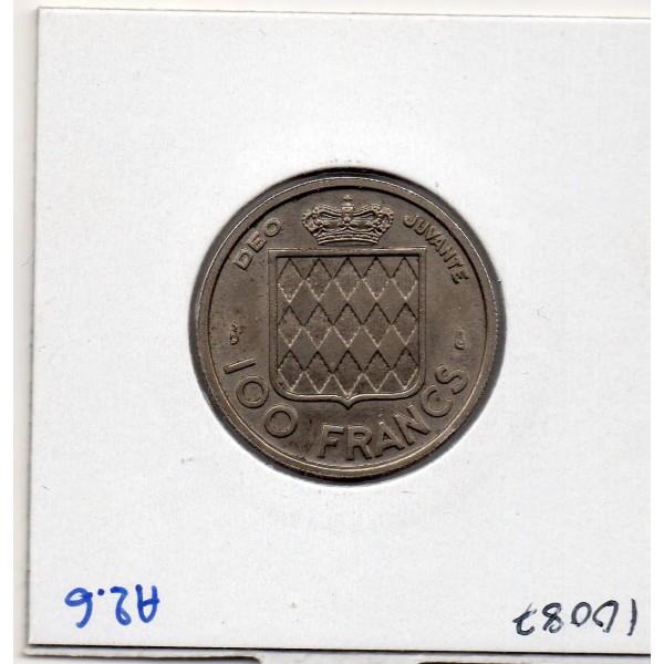 Monaco Rainier III 100 francs 1956 Sup+, Gad.143