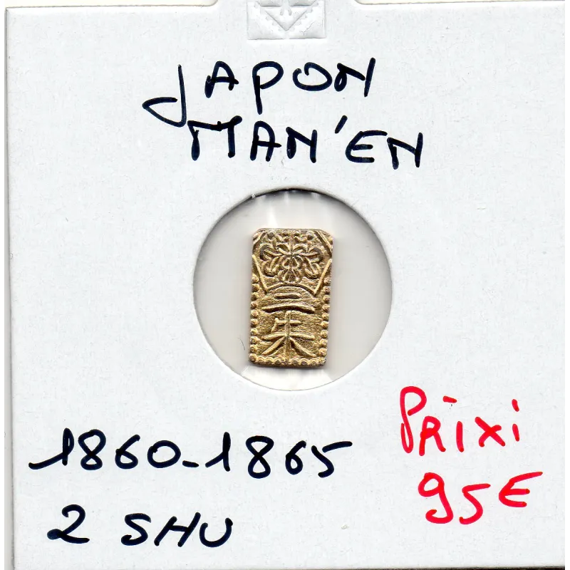 Japon Shoguna 2 Shu Man'en 1860-1869 Sup,  KM.C18a