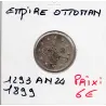 Empire Ottoman 1 Kurus 1293 AH an 24 - 1899 Sup, KM.735 Abdul Hamid II