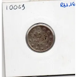 Empire Ottoman 1 Kurus 1293 AH an 24 - 1899 Sup, KM.735 Abdul Hamid II