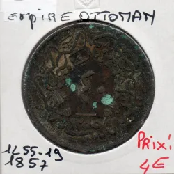 Empire Ottoman 40 para 1255 AH an 19 - 1857 TB, KM.670 Abdul Mejid