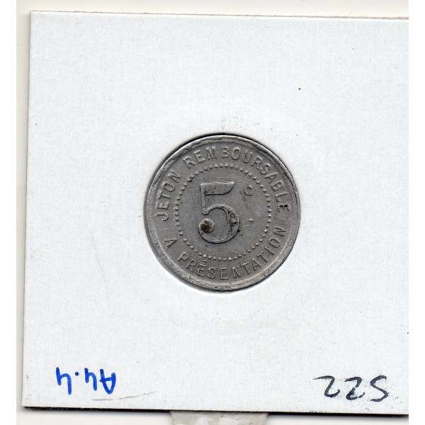 Amiens 25 centimes 1921 Spl de la chambre de commerce