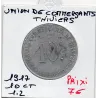 Thiviers 10 centimes Union des commerçants, 1917 Sup-
