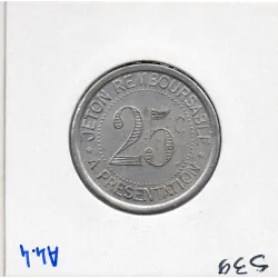 Herault 25 centimes Syndicat d'alimentation de gros, 1921 Sup